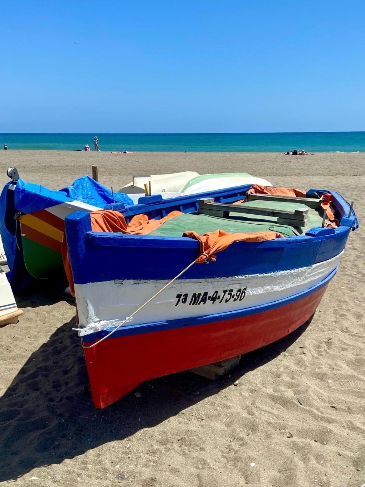 فيلا La Casa En La Carihuela Playa A 4 Minutos A Pie توريمولينوس المظهر الخارجي الصورة
